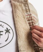 Almond Milk 2286N590 Toro Long Sleeve Sherpa Jacket Reef Men - Image 2