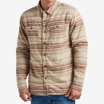 Almond Milk 2286N590 Toro Long Sleeve Sherpa Jacket Reef Men
