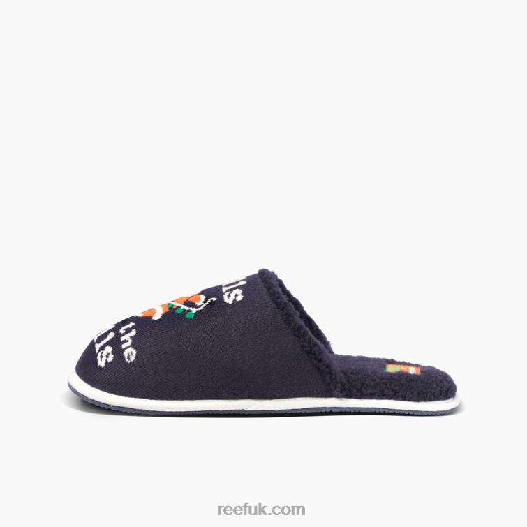 Balls To The Walls 2286N549 Reef X Tipsy Elves SlippersMen - Image 3
