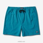Biscay Bay 2286N699 Fields Elastic Waist Walk Shorts 17" Reef Men - Image 3