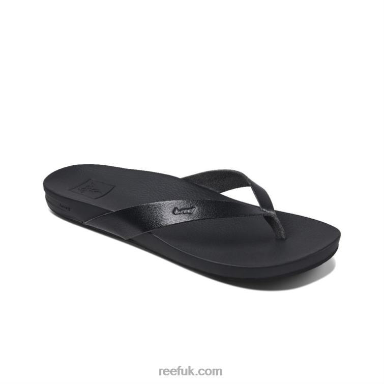 black_2286n17_cushion_court_reef_women.jpg Black 2286N17 Cushion Court Reef Women - Image 1
