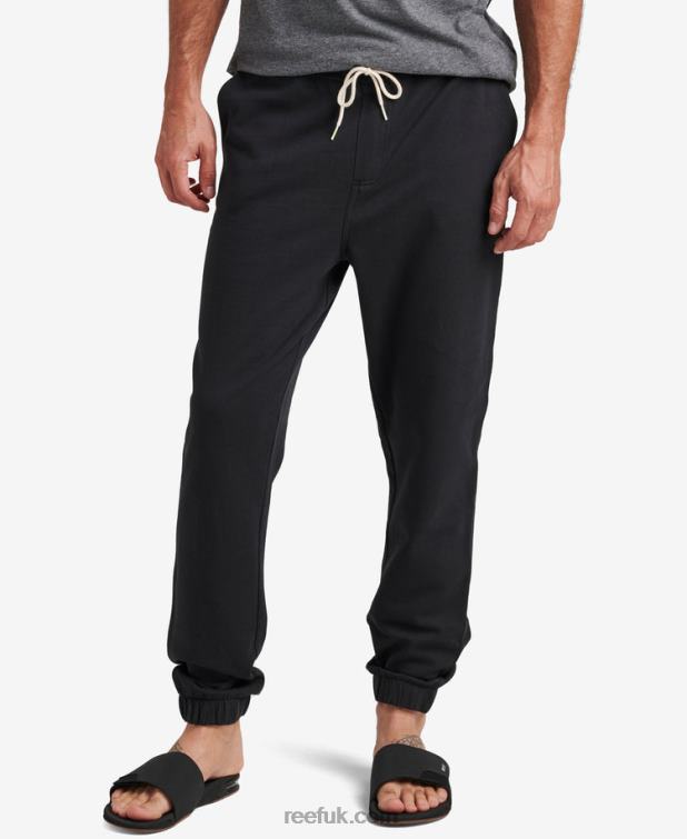 black_2286n747_thorp_french_terry_jogger_reef_men.jpg Black 2286N747 Thorp French Terry Jogger Reef Men - Image 1
