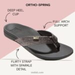 Black/Black Glitter 2286N43 Reef Ortho-SpringWomen - Image 2