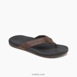 Black/Brown 2286N333 Cushion Phantom Leather Reef Men