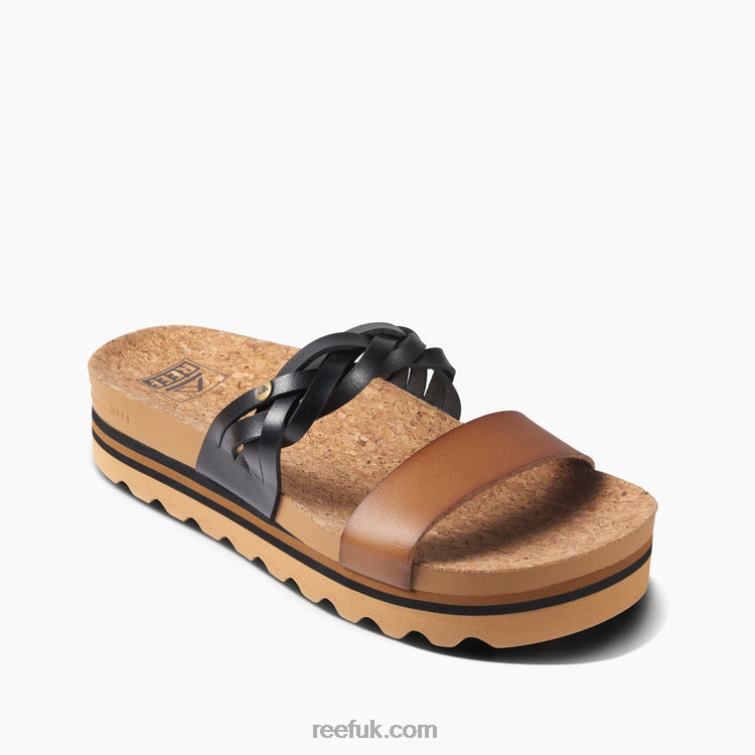black_tan_2286n114_cushion_vista_hi_twist_reef_women.jpg Black/Tan 2286N114 Cushion Vista Hi Twist Reef Women - Image 1