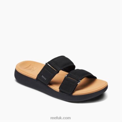 Black/Tan 2286N68 Cushion Cloud Roa Reef Women