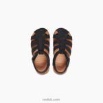 Black/Tan 2286N872 Little Water Beachy Reef Kids