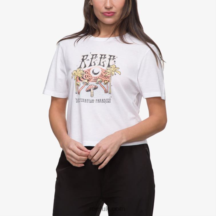 bright_white_2286n268_poster_child_short_sleeve_crop_tee_reef_women.jpg Bright White 2286N268 Poster Child Short Sleeve Crop Tee Reef Women - Image 1