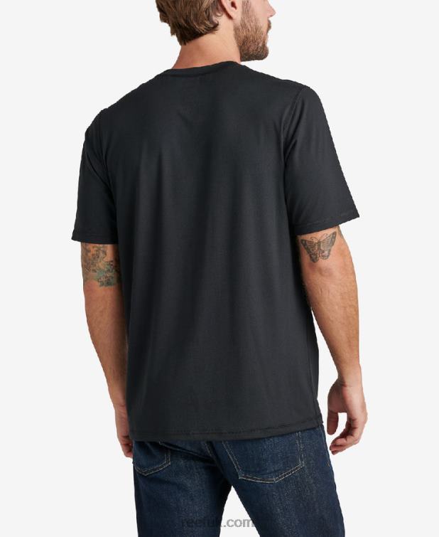 Caviar 2286N582 Rodeo Short Sleeve Loose Fit Rash Guard Tee Reef Men - Image 3