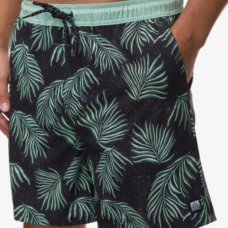 Caviar 2286N692 Reno Elastic Waist Board Short 17" Reef Men - Image 3