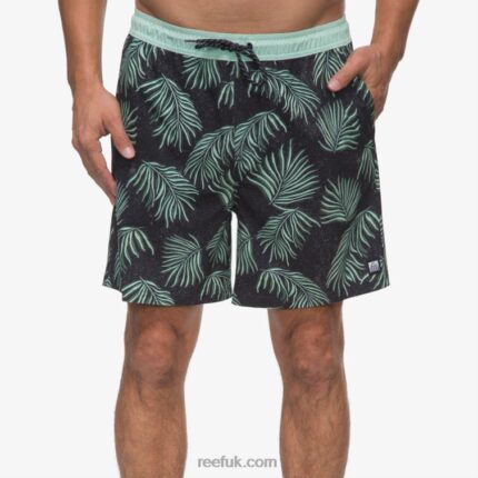 Caviar 2286N692 Reno Elastic Waist Board Short 17" Reef Men