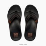 Coffee Black 2286N370 Cushion Phantom Leather Reef Men - Image 3