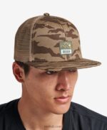 Coriander 2286N765 Backwoods Snapback Trucker Hat Reef Men - Image 3