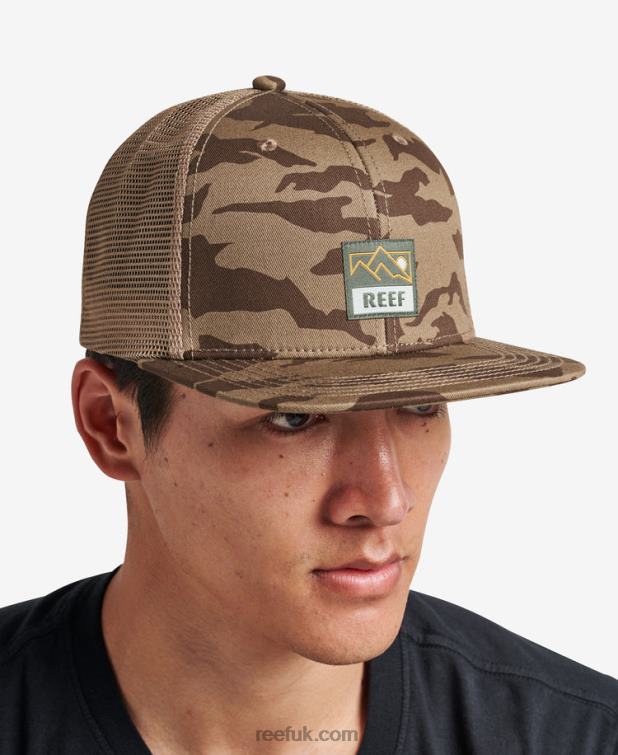 Coriander 2286N765 Backwoods Snapback Trucker Hat Reef Men - Image 3