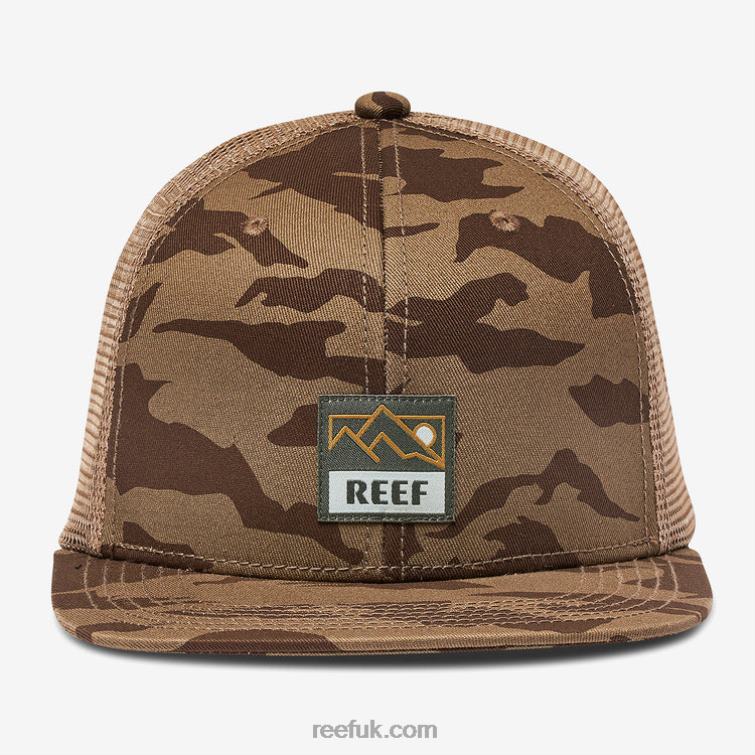 Coriander 2286N765 Backwoods Snapback Trucker Hat Reef Men - Image 1