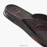 Dark Brown 2286N336 Leather Fanning Reef Men - Image 3