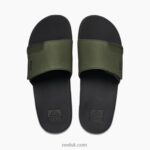 Dark Olive 2286N355 Fanning Slide Reef Men - Image 3