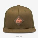 Dark Olive 2286N760 Madre Snapback Trucker Hat Reef Men
