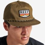 Dark Olive 2286N784 Savor Snapback Unstructured Hat Reef Men