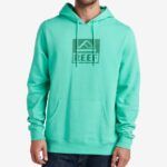 Electric Green 2286N738 Baseline Pullover Hoodie Reef Men