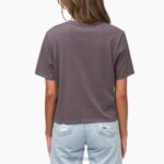 Grey 2286N279 Plumerian Short Sleeve Crop Tee Reef Women - Image 2