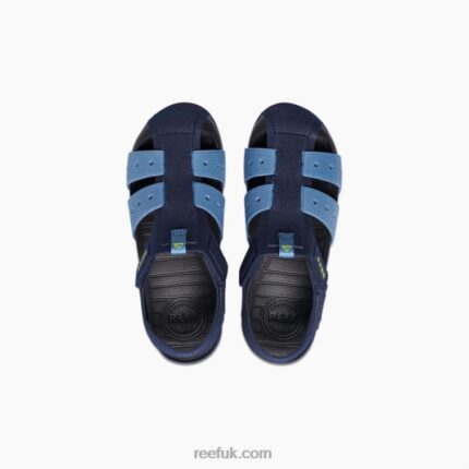 Grey/Ocean/Lime 2286N853 Kids Water Beachy Reef