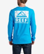 Hawaiian Ocean 2286N603 Wellie Graphic Long Sleeve Tee Reef Men - Image 2