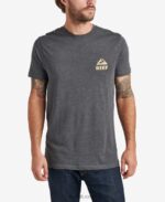 Heather Charcoal 2286N606 Abra Short Sleeve Tee Reef Men - Image 2