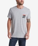 Heather Grey 2286N587 Timber Short Sleeve Tee Reef Men - Image 2