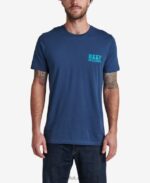 Insignia Blue 2286N565 Carland Short Sleeve Tee Reef Men - Image 2