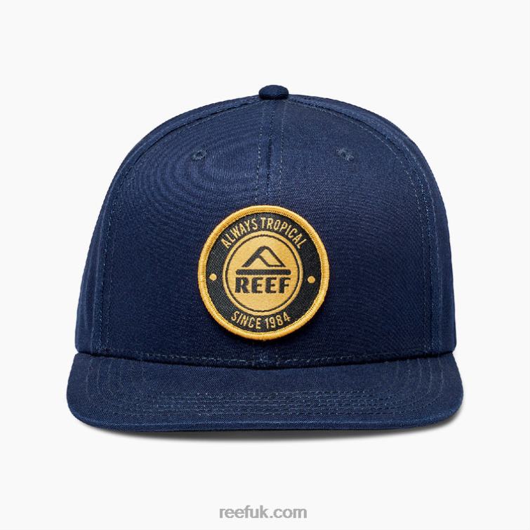 insignia_blue_2286n806_woodbury_flat_bill_hat_reef_men.jpg Insignia Blue 2286N806 Woodbury Flat Bill Hat Reef Men - Image 1