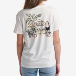 Marshmallow 2286N280 Shacktime Short Sleeve Tee Reef Women