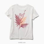 Marshmallow 2286N284 Flower Short Sleeve Tee Reef Women - Image 4