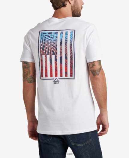 Marshmallow 2286N553 Jamison Short Sleeve Tee Reef Men