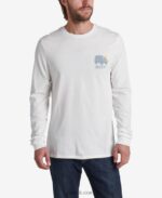 Marshmallow 2286N623 Copen Long Sleeve Tee Reef Men - Image 2