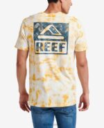 Mineral 2286N579 Wellie Short Sleeve Tie Dye Tee Reef Men - Image 2