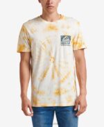 Mineral 2286N579 Wellie Short Sleeve Tie Dye Tee Reef Men