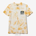 Mineral 2286N579 Wellie Short Sleeve Tie Dye Tee Reef Men - Image 3