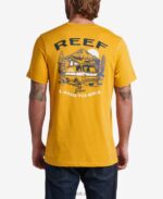 Mineral Yellow 2286N577 Popup Short Sleeve Tee Reef Men