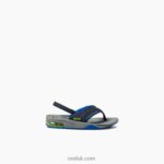 Navy/Lime 2286N831 Little Fanning Reef Kids - Image 3