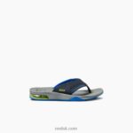 Navy/Lime 2286N859 Kids Fanning Reef - Image 6