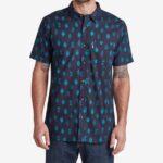 Night Sky 2286N649 Travis Short Sleeve Shirt Reef Men