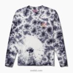 Orchid 2286N622 Grim Long Sleeve Tie Dye Tee Reef Men - Image 2