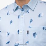 Skyway 2286N654 Barrel Short Sleeve Shirt Reef Men - Image 3