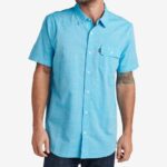 Starlight Blue 2286N643 Winfred Short Sleeve Shirt Reef Men