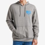 Steel Grey 2286N743 Carland Pullover Hoodie Reef Men