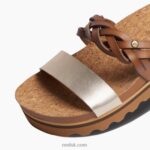 Tan/Champagne 2286N146 Cushion Vista Hi Twist Reef Women - Image 4