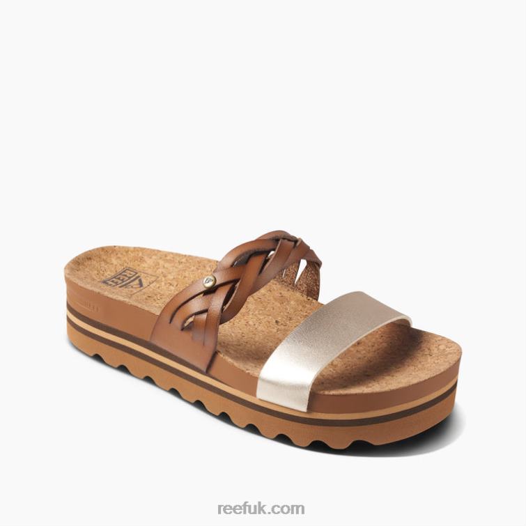 tan_champagne_2286n146_cushion_vista_hi_twist_reef_women.jpg Tan/Champagne 2286N146 Cushion Vista Hi Twist Reef Women - Image 1