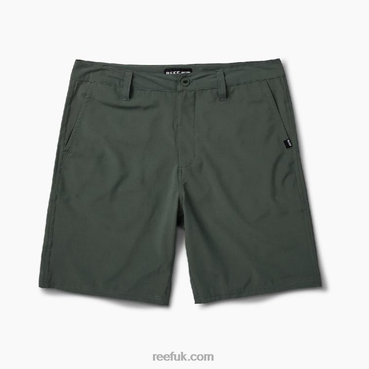 Thyme 2286N673 Medford Hybrid Walk Short 19" Reef Men - Image 3