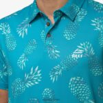 Tile Blue 2286N652 Spinner Short Sleeve Polo Reef Men - Image 2